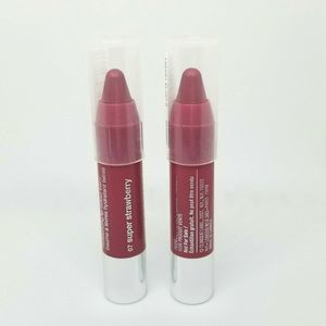 2 Clinique Chubby Stick Lip Super Strawberry